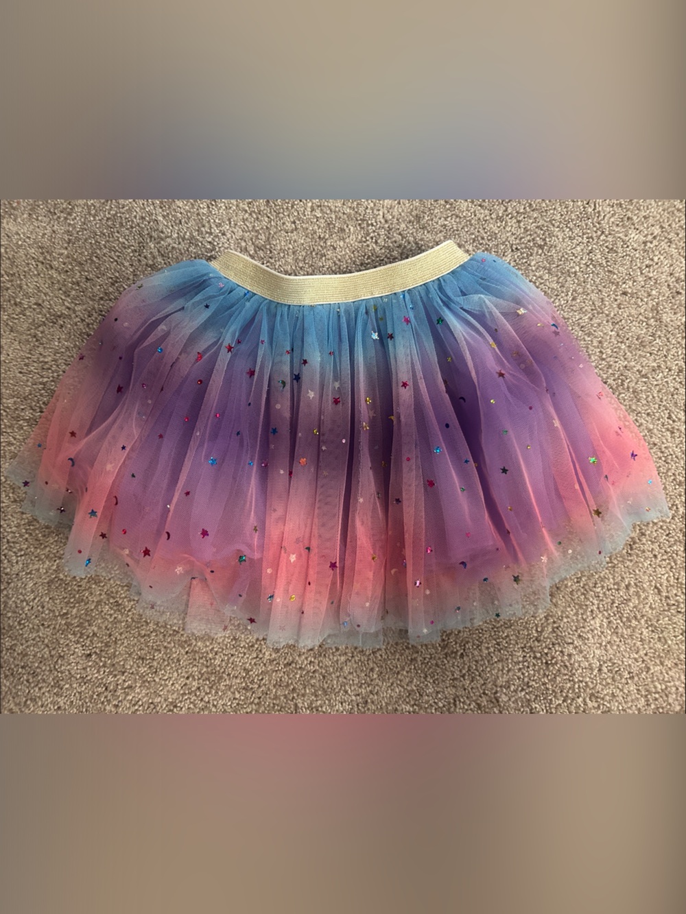 lily & momo tulle sparkle skirt